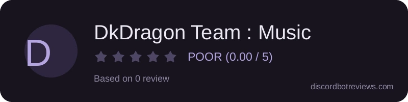 Rating widget preview for DkDragon Team : Music