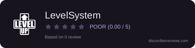 Rating banner for LevelSystem