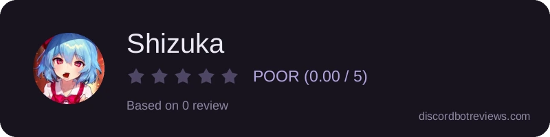 Rating banner for Shizuka