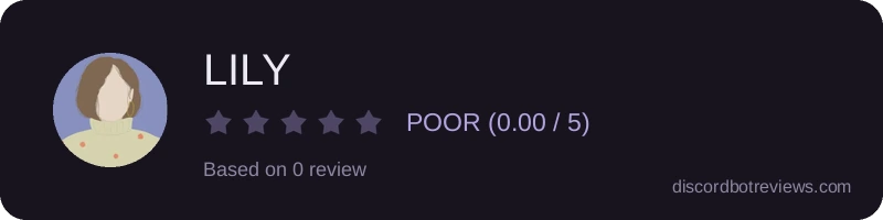 Rating banner for LILY