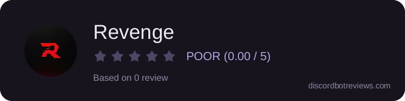 Rating widget preview for Revenge