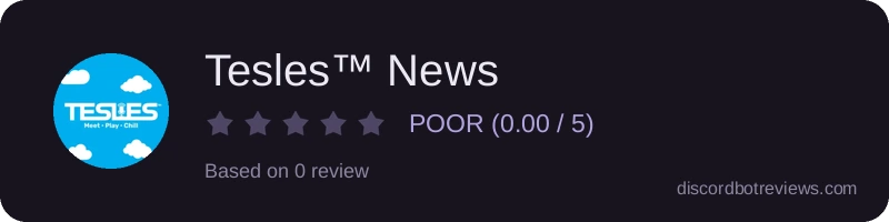 Rating widget preview for Tesles™ News