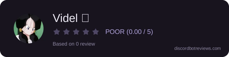 Rating banner for Videl 鼠