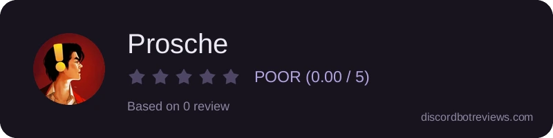 Rating banner for Prosche