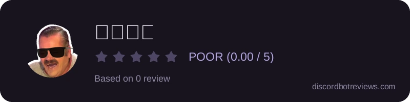 Rating widget preview for 🅺🅴🅺🆆