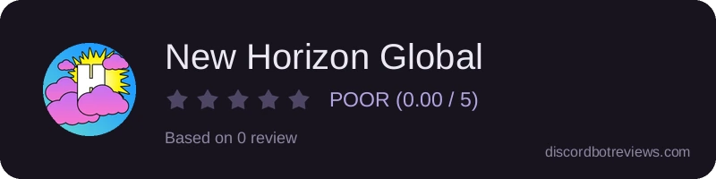 Rating widget preview for New Horizon Global