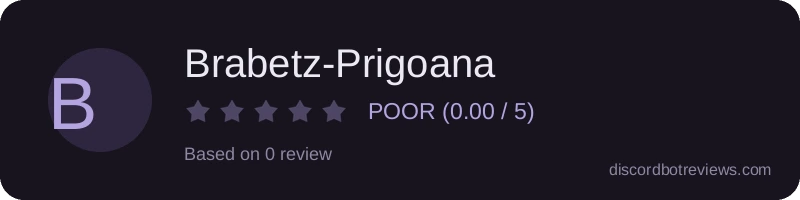 Rating widget preview for Brabetz-Prigoana