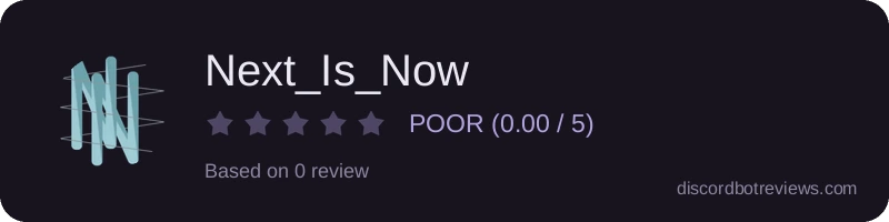 Rating widget preview for Next_Is_Now