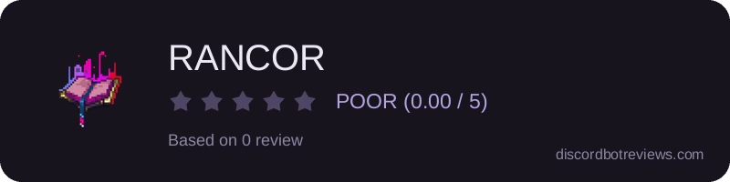 Rating banner for RANCOR