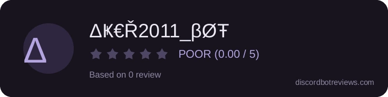 Rating widget preview for ΔҜ€Ř2011_βØŦ