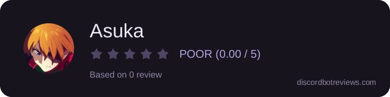 Rating widget preview for Asuka