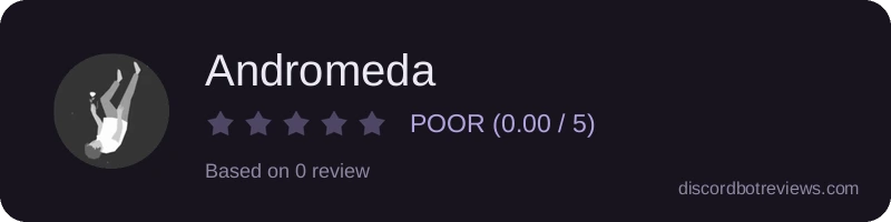 Rating widget preview for Andromeda