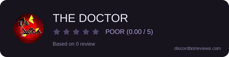 Rating widget preview for THE DOCTOR