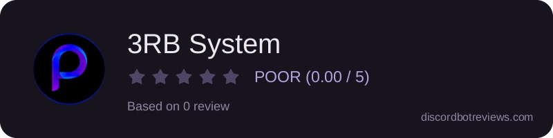 Rating widget preview for 3RB System 