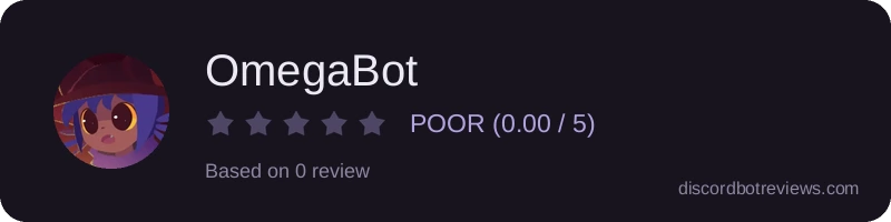 Rating banner for OmegaBot