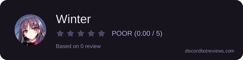 Rating widget preview for Winter