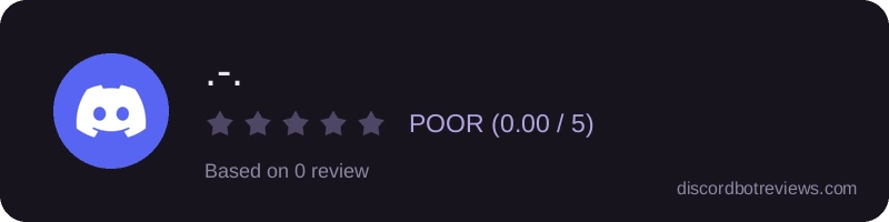 Rating widget preview for .-.