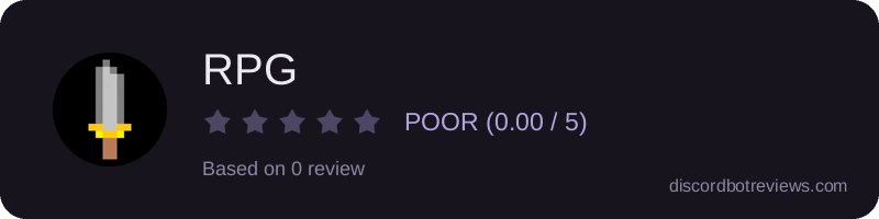 Rating widget preview for RPG