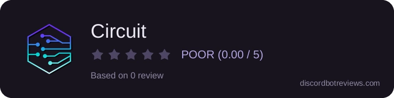 Rating widget preview for Circuit
