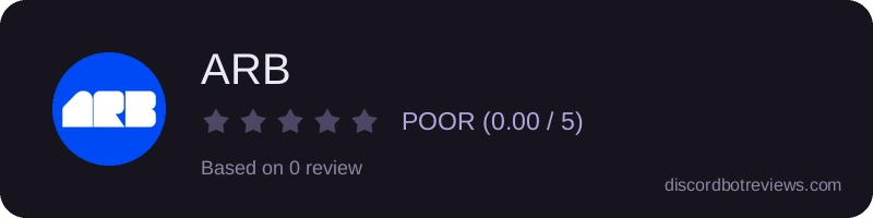 Rating widget preview for ARB