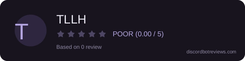 Rating widget preview for TLLH