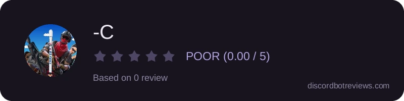 Rating widget preview for -C