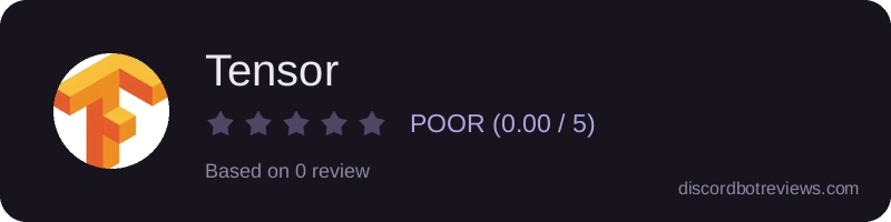 Rating widget preview for Tensor