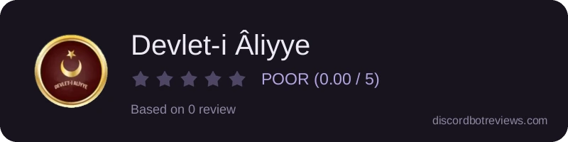 Rating widget preview for Devlet-i Âliyye