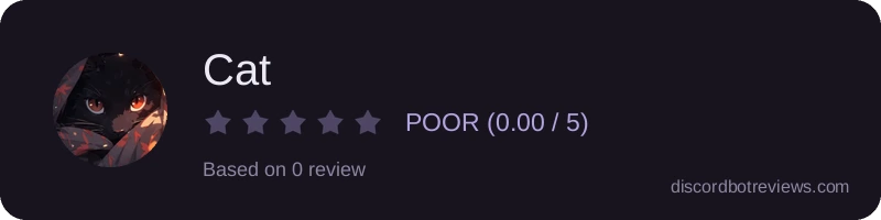 Rating banner for Cat