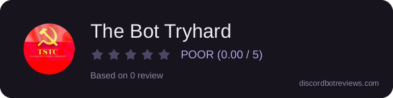 Rating widget preview for The Bot Tryhard