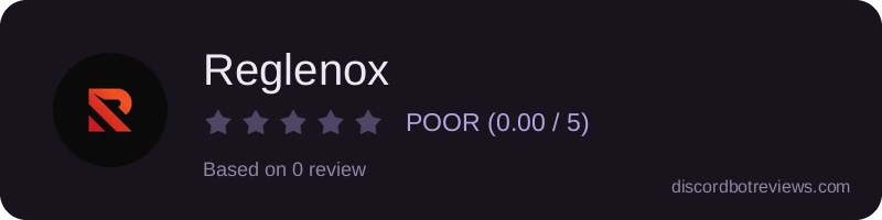 Rating widget preview for Reglenox