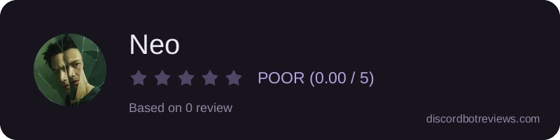 Rating widget preview for Neo
