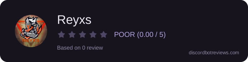 Rating widget preview for Reyxs