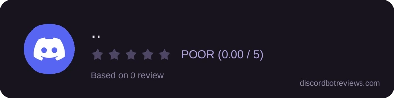 Rating widget preview for ..