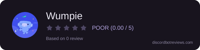 Rating banner for Wumpie