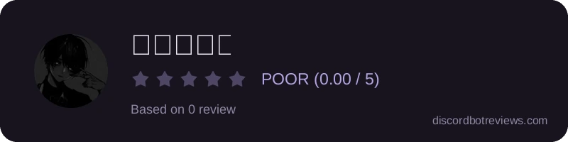 Rating banner for 𝐌𝐨𝐨𝐧✮
