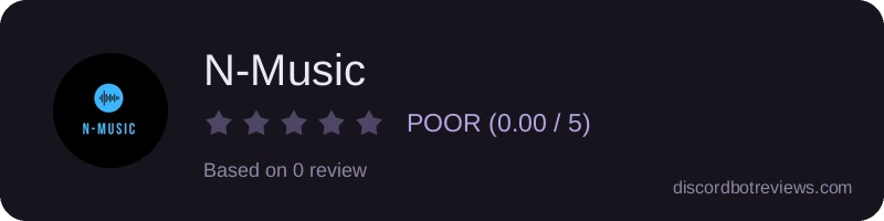 Rating widget preview for N-Music