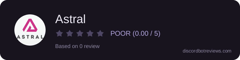 Rating banner for Astral