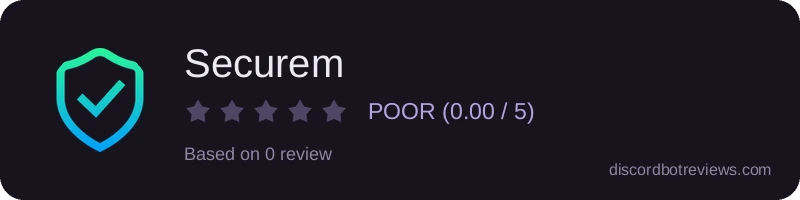 Rating widget preview for Securem
