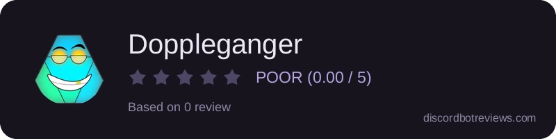 Rating banner for Doppleganger
