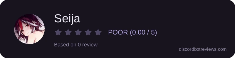 Rating banner for Seija