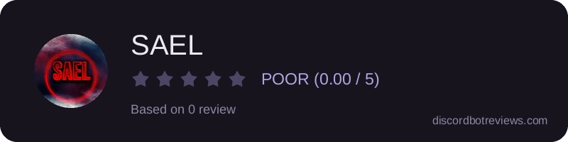 Rating widget preview for SAEL