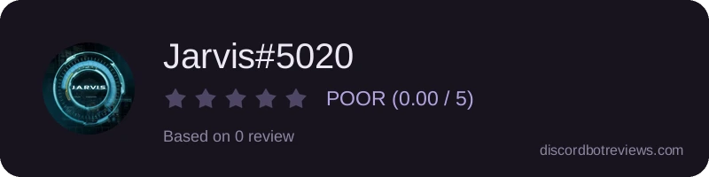 Rating banner for Jarvis#5020