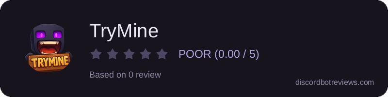 Rating banner for TryMine