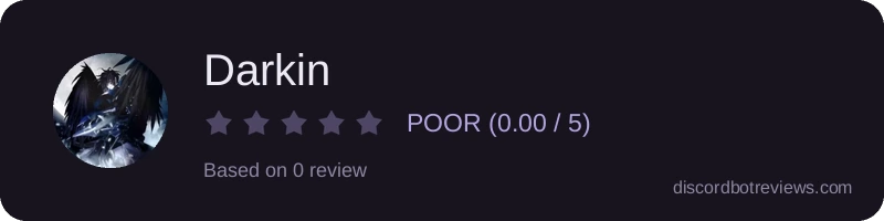 Rating widget preview for Darkin