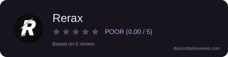 Rating widget preview for Rerax