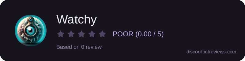 Rating widget preview for Watchy