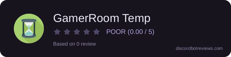 Rating banner for GamerRoom Temp