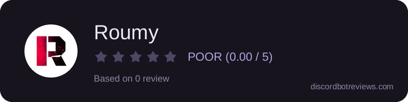 Rating widget preview for Roumy