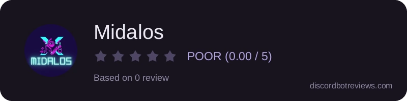 Rating widget preview for Midalos